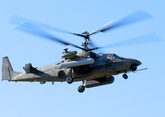 В Сирии разбился вертолёт Ка-52, произведённый в Приморье