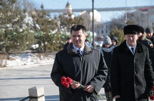 Врио губернатора Приморья Андрей Тарасенко лично поздравил подводников Тихоокеанского флота