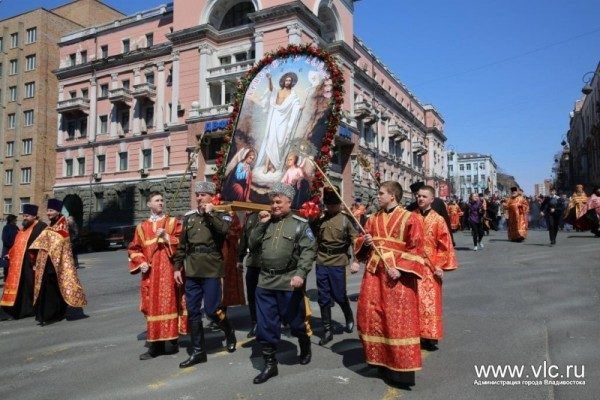Во Владивостоке отпраздновали Святую Пасху