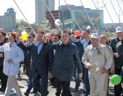 По новому маршруту пройдёт первомайское шествие во Владивостоке