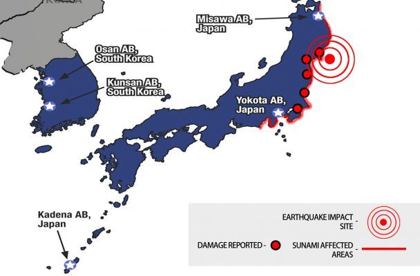Приморье после землетрясения приблизилось к Японии на 15 см
