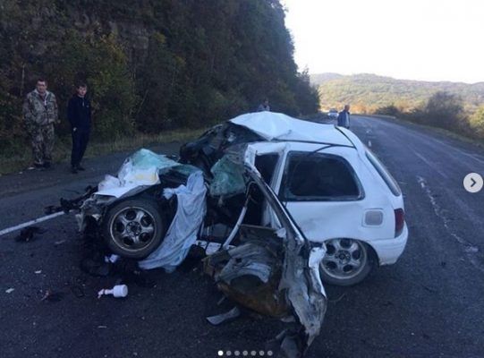 В жутком ДТП в Приморье погиб водитель, столкнувшись с КамАЗом