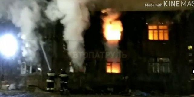 Многострадальный барак вновь загорелся во Владивостоке