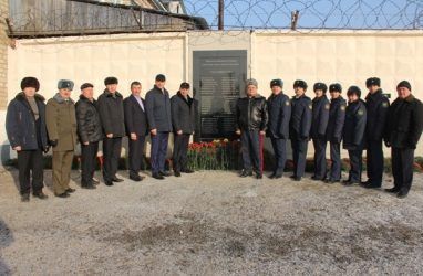 В приморской колонии открыли мемориальный комплекс памяти ветеранам Великой Отечественной войны и труженикам тыла