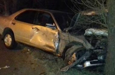 В Приморье две машины разбили всмятку