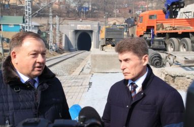 Владивостокский тоннель имени Сталина откроют для движения пригородных поездов в конце мая