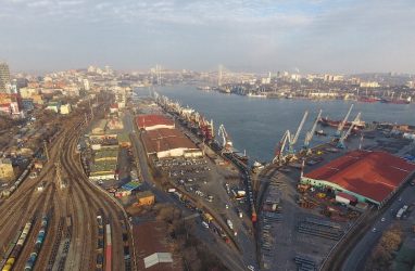 Новый рекорд суточной переработки грузов установили железнодорожники и портовики Владивостока
