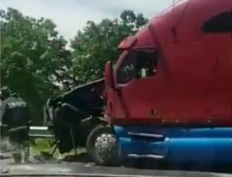 Шокирующее лобовое ДТП в Приморье: фура в клочья разнесла микроавтобус