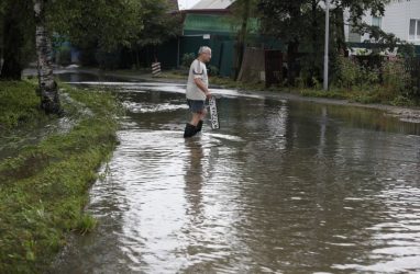 Пункт эвакуации организовали на юге Приморья после мощных ливней