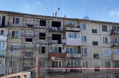 Уникальный случай в России: в Приморье восстанавливают часть взорвавшегося жилого дома