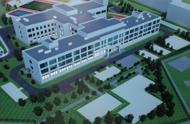 Новую школу в Большом Камне сдадут в эксплуатацию в сентябре 2021 года