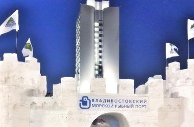 Снежные крепость и фигуры на центральной площади Владивостока обошлись в четыре миллиона рублей