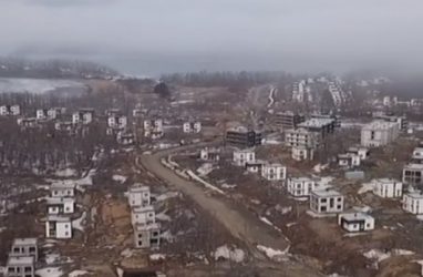 «Город-призрак» на острове Русский попал на видео