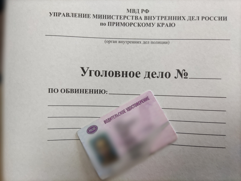 В Приморье девушка купила фальшивые права в Интернете и попала под уголовное дело