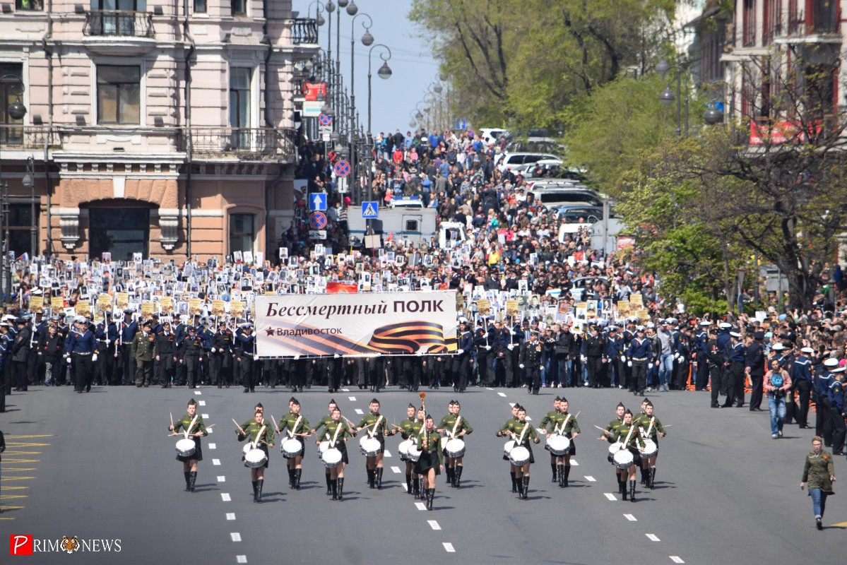 Во Владивостоке отпраздновали День Победы