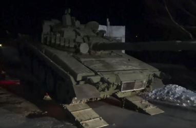Во Владивостоке заметили десятки «летающих» танков