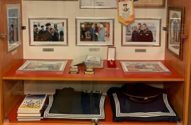 Уголок памяти открыли на корвете «Герой Российской Федерации Алдар Цыденжапов»