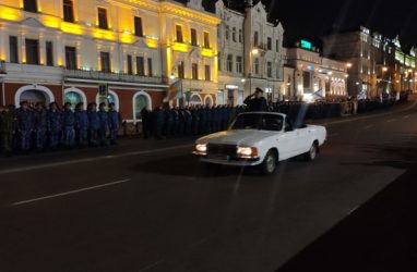 Первую репетицию Парада Победы провели во Владивостоке