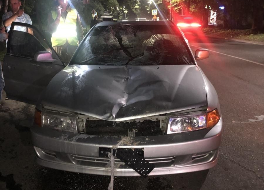Опубликовано фото с места трагедии в Приморье, где машина сбила мать с ребёнком