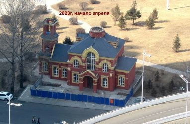 В Китае общественный туалет в виде православного храма закрыли на реконструкцию