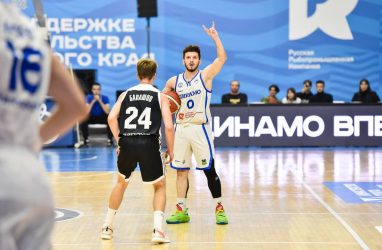 Баскетболисты приморского «Динамо» уступили во втором матче ½ финала плей-офф