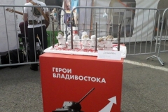 Во Владивостоке представили арт-объекты, посвящённые окончанию Второй мировой войны