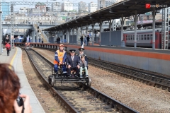 <strong>120-летие Дальневосточной железной дороги и 180-летие Российских железных дорог отметили на железнодорожном вокзале Владивостока 6 октября</strong>