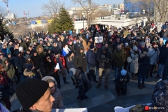 <strong>Несогласованная акция сторонников оппозиционного политика Алексея Навального проходила во Владивостоке 28 января</strong>