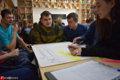 <strong>Несколько десятков человек, среди которых были архитекторы и проектировщики, ученые, музейные работники и другие неравнодушные граждане, разделились на группы, чтобы сформулировать ответ на вопрос «Каким мы хотим видеть Владивосток завтра» и разработать свое видение, как это определяют в институте "Град", идеальное представление о предмете проектирования</strong>