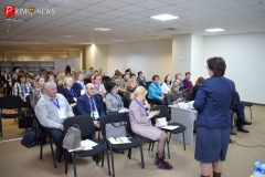 <strong>Во Владивосток рассказать о программе директорам колледжей и мастерам производственного обучения приехала заместитель генерального директора по подготовке кадров - директор Академии союза «Молодые профессионалы (Ворлдскиллс Россия)» <strong>Светлана Крайчинская.</strong></strong>