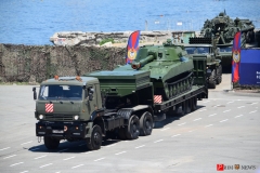 <strong>Зрителям демонстрировали военную технику</strong>