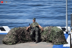 <strong>Действия сил специального назначения, бойцов 42-ого морского разведывательного пункта (остров Русский), по-традиции также вошли в программу праздника</strong>