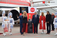 <strong>Кубок чемпионата мира по футболу FIFA прибыл во Владивосток</strong>
