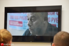 <strong>После лекции слушателям был показан мотивационный видеоролик. В кадре депутат Законодательного собрания Приморского края и основатель бегового клуба RunDnsRun, Константин Богданенко</strong>