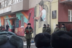 Торжественное открытие мемориальной доски Герою Советского Союза Демократу Леонову прошло во Владивостоке