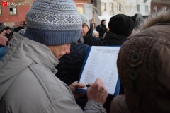 Список участников общего собрания жителей, 13 декабря 2016 года о строительстве на месте сквера по ул. Бестужева, 40
