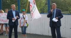 <strong>Перед участникам митинга также выступили депутаты Думы Владивостока, члены комитета по социальной политике и делам ветеранов</strong>