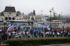 <strong>Очередной митинг противников обязательной установки оборудования системы ЭРА-ГЛОНАСС прошел во Владивостоке</strong>