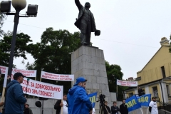 <strong>Очередной митинг противников обязательной установки оборудования системы ЭРА-ГЛОНАСС прошел во Владивостоке</strong>