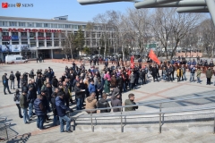 <strong>Отмены государственной системы взимания платы с грузовиков "Платон" потребовали на митинге, который прошел во Владивостоке</strong>