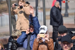 <strong>Горожане снимали происходящее на камеры смартфонов и фотоаппараты</strong>