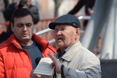 <strong>Отмены государственной системы взимания платы с грузовиков "Платон" потребовали на митинге, который прошел во Владивостоке</strong>