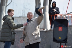 <strong>Отмены государственной системы взимания платы с грузовиков "Платон" потребовали на митинге, который прошел во Владивостоке</strong>