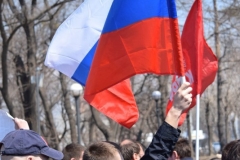 <strong>Отмены государственной системы взимания платы с грузовиков "Платон" потребовали на митинге, который прошел во Владивостоке</strong>