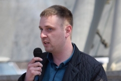 <strong>Отмены государственной системы взимания платы с грузовиков "Платон" потребовали на митинге, который прошел во Владивостоке</strong>