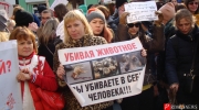 К пикету активно присоединялись прохожие