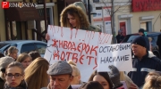 Участники пикета были уверены, что наказание за издевательство над животными необходимо ужесточить до реального тюремного срока