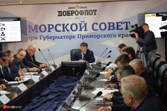 <strong>На борту крупнейшей в мире рыбоперерабатывающей плавбазы «Всеволод Сибирцев» прошло заседание Морского совета</strong>