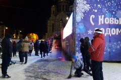 Новогодние гулянья прошли во Владивостоке 31 декабря