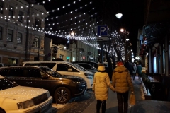 Новогодние гулянья прошли во Владивостоке 31 декабря